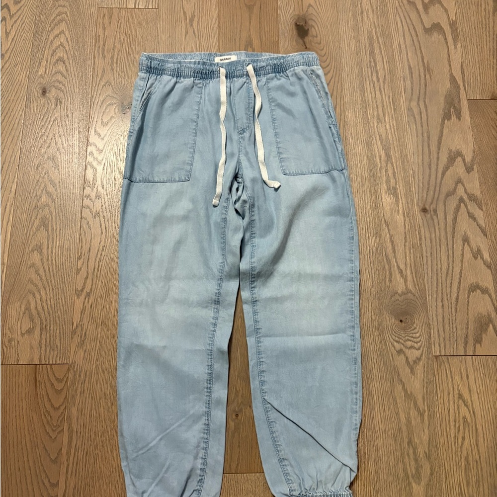 Garage Sky Blue Jogger Pants